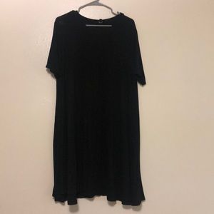 Black t shirt dress
